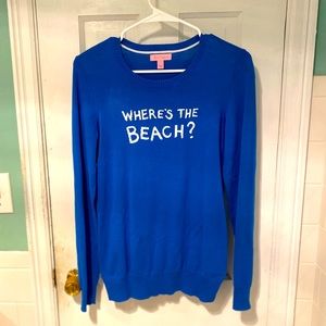 Lilly Pulitzer Where the Beach Sweater